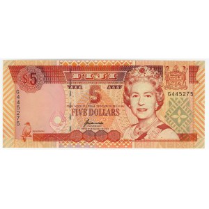 Fiji 5 Dollars 1995 (ND)