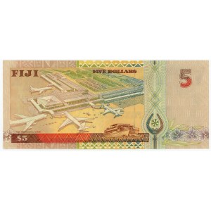 Fiji 5 Dollars 1998 - 2002 (ND)
