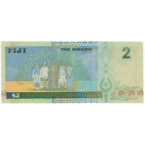 Fiji 2 Dollars 2002 (ND)