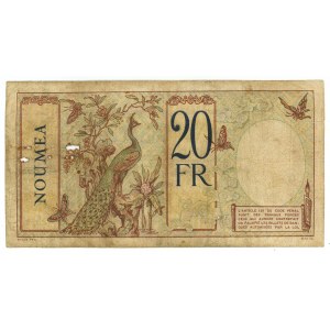 New Caledonia 20 Francs 1929 (ND)