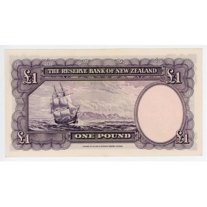 New Zealand 1 Pound 1940 - 1955 (ND)