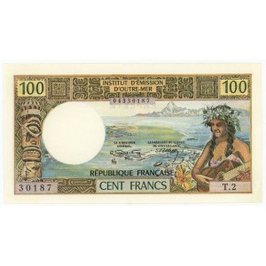 Tahiti 100 Francs 1973 (ND)