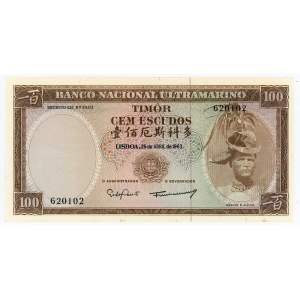 Timor 100 Escudos 1963