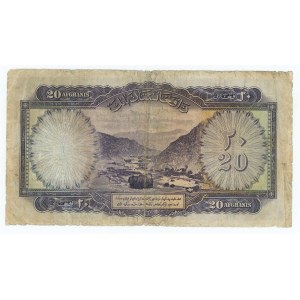 Afghanistan 20 Afghanis 1939 SH1318