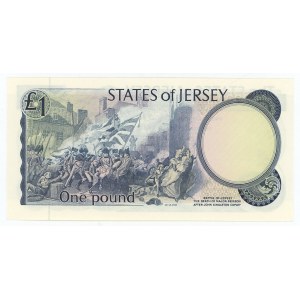 Jersey 1 Pound 1976 - 1988 (ND)