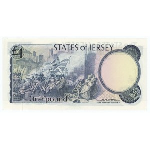 Jersey 1 Pound 1976 - 1988 (ND)