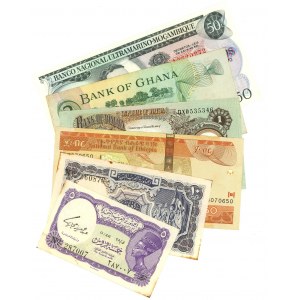 Africa Lot of 6 Banknotes 1968 - 2015