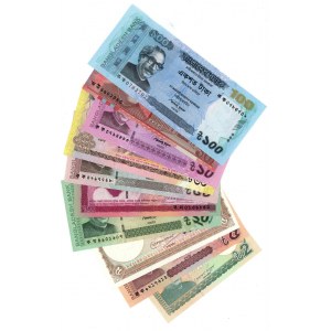 Bangladesh Lot of 10 Banknotes 2000 - 2012