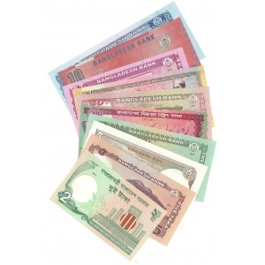 Bangladesh Lot of 10 Banknotes 2000 - 2012