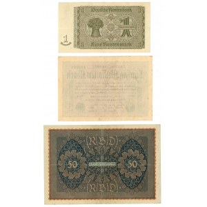 Germany 1 - 50 - 50000000 Mark 1919 - 1937
