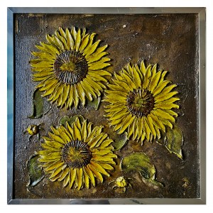Author unrecognized, Sunflowers