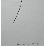 Jerzy Kałucki, bez tytułu, rysunek tuszem na kartonie, 50x70 cm, 1996