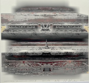 Hanna Haska a.k.a. Hanna Krulikowska, Ground 0, Builder-Saga V, personal technique, digital print, giclée, author's print A/I, 30x30 cm, 2011