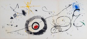 Joan MIRÓ (1893 - 1983), Abstrakcja, 1963