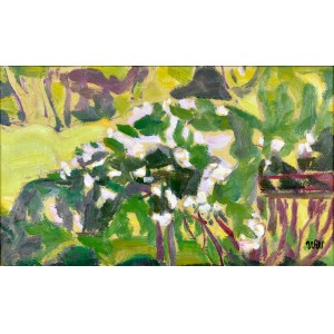 Wojciech WEISS (1875-1950), Motiv aus einem Garten, 1906