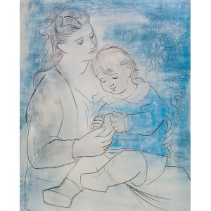 Pablo PICASSO (1881 - 1973), Mother and daughter, 1922.