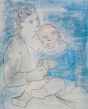 Pablo PICASSO (1881 - 1973), Matka i córka, 1922 r.