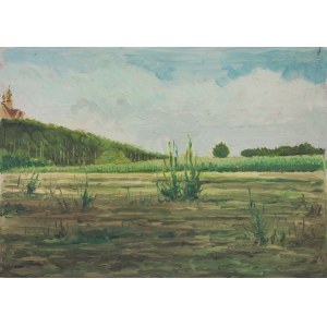 Artist unrecognized, Poland, 20th century, Fields and Meadows , ca. 1930.