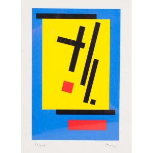 Bengt ORUP, Sweden, 20th c.A (1916 - 1996), Geometric abstraction, 1988.