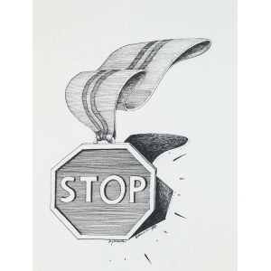 Ryszard DRUCH (1952), Stop!, 1989 r.