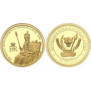 Congo Democratic Republic 10 Francs 2022