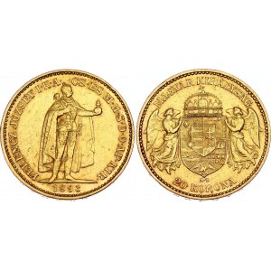 Hungary 20 Korona 1893 KB