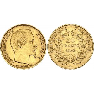 France 20 Francs 1852 A