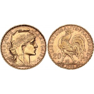 France 20 Francs 1905