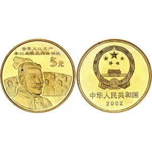China 5 Yuan 2002