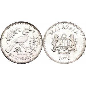 Malaysia 25 Ringgit 1976 PCGS MS65