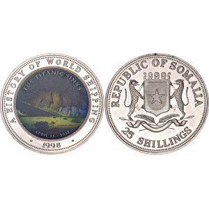 Somalia 25 Shillings 1998