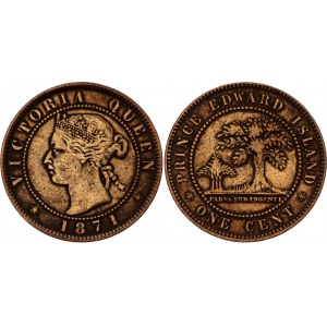 Canada Prince Edward Island 1 Cent 1871