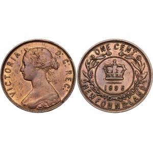 Canada Newfoundland 1 Cent 1896