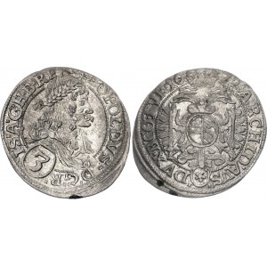 Austria 3 Kreuzer 1672