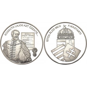 Hungary Silver Medal Kossuth Lajos 21st Century