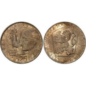 Czechoslovakia 25 Korun 1965