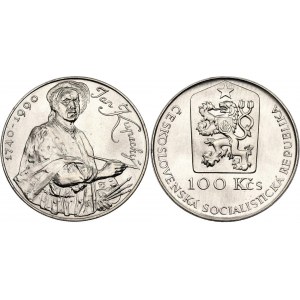 Czechoslovakia 100 Korun 1990