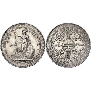 Great Britain 1 Dollar 1908 B