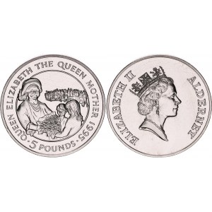 Alderney 5 Pounds 1995