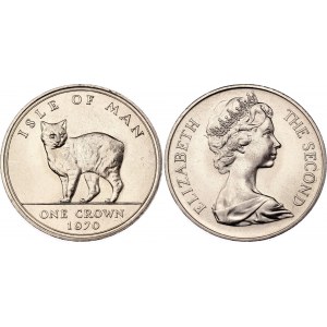 Isle of Man 1 Crown 1970