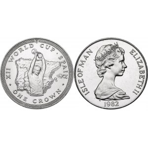 Isle of Man 1 Crown 1982 PM