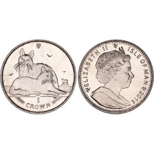 Isle of Man 1 Crown 2011 PM