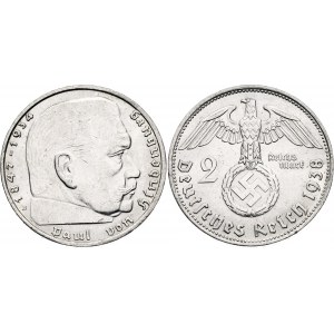 Germany - Third Reich 2 Reichsmark 1938 B