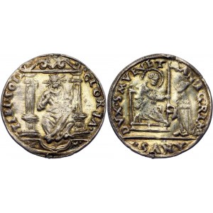 Italian States Venice 16 Soldi 1521 - 1523 (ND) ZM R2