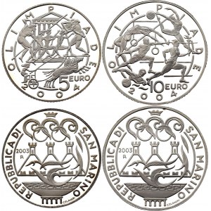 San Marino 5 - 10 Euro 2003 R