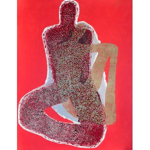 Jolanta JOHNSSON (b. 1955), Hidden in Red, 2010