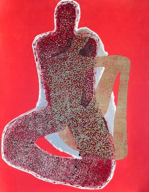 Jolanta JOHNSSON (ur. 1955), Schowani w czerwieni, 2010