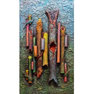 Andrzej Sawicki, Memento II (reliéf), 2023
