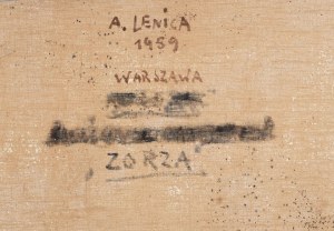 Alfred Lenica (1899 Pabianice - 1977 Warszawa) - Zorza, 1959