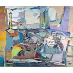Judyta Sobel (1924 Lwów - 2012 Nowy Jork) - Martwa natura, 1960